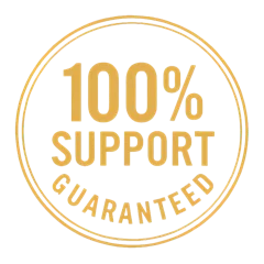 Customer support guaranteed